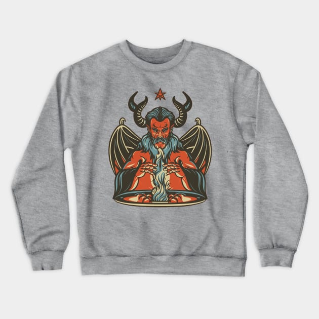 Whispers of the Shadows: Spiritual Insights Crewneck Sweatshirt by Lucifer